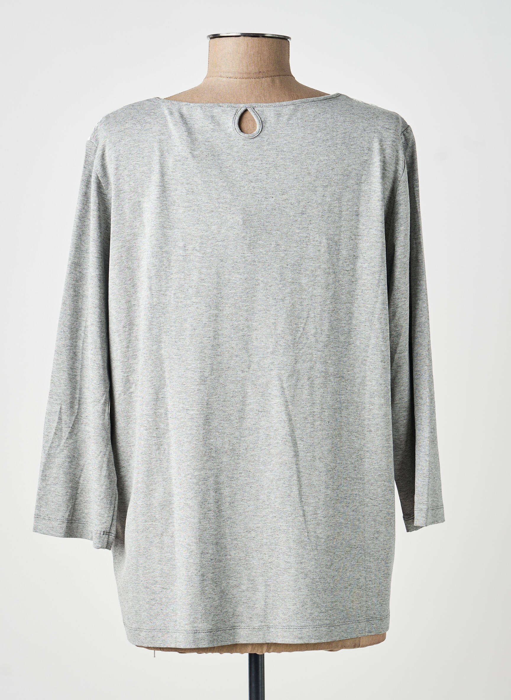 Top manches longues manches longues gris RABE femme