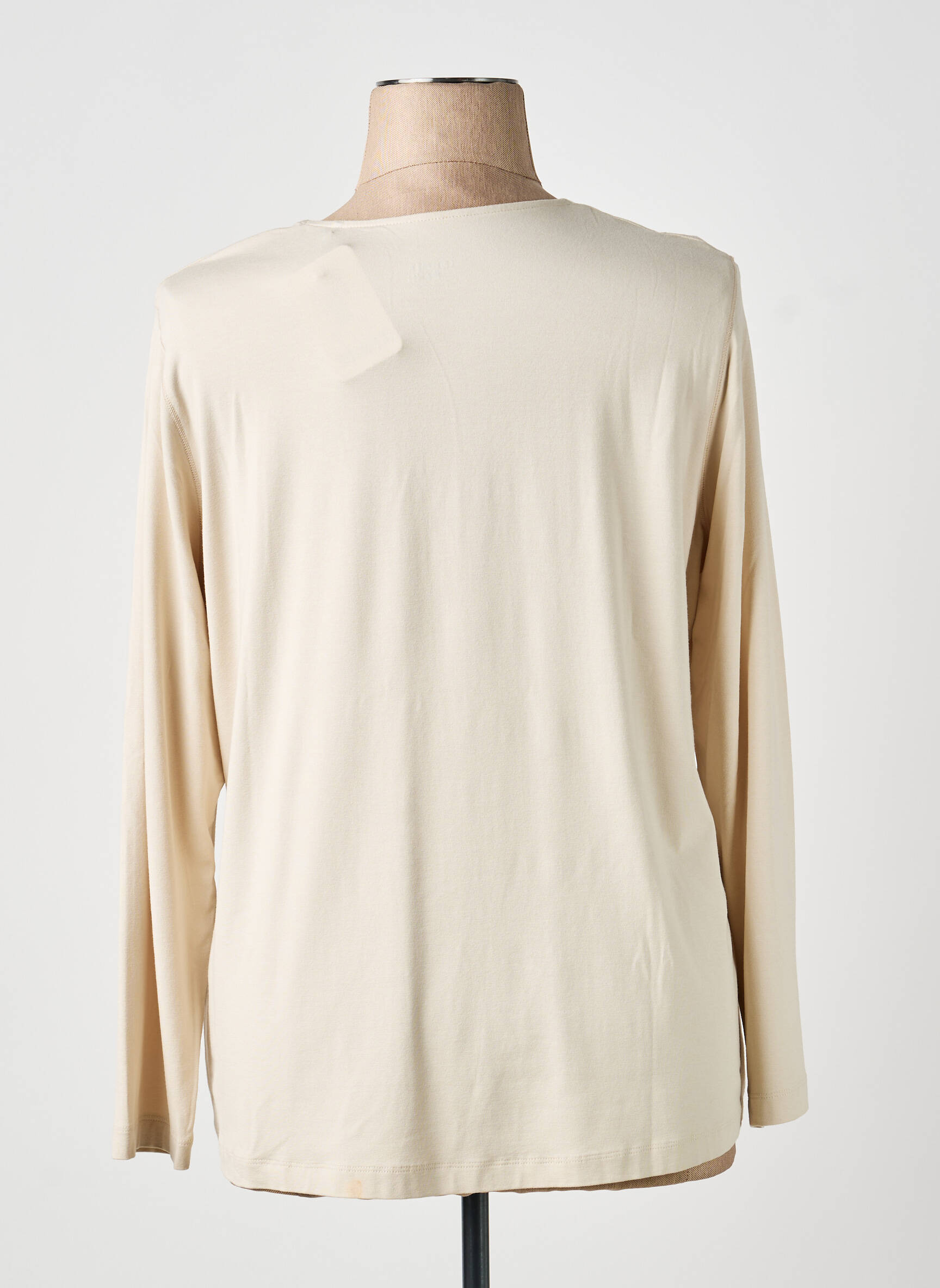 Top manches longues manches longues beige SOMMERMANN femme