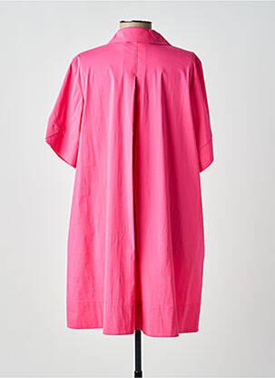 Robe courte manches courtes manches courtes rose EVA KAYAN femme