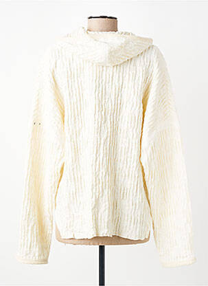 Veste casual coupe droite beige BEATE HEYMANN femme