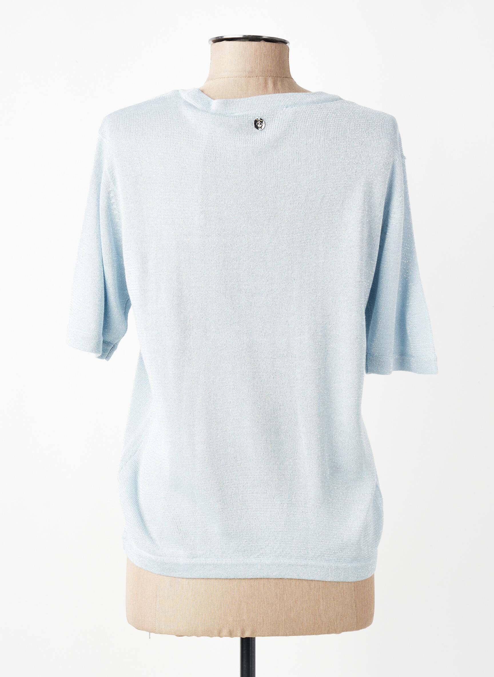 Top manches courtes manches courtes bleu RINO & PELLE femme