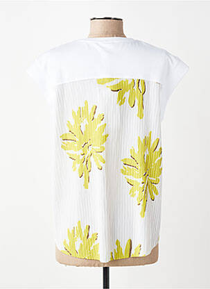 T-shirt coupe droite manches courtes blanc SPORTALM femme
