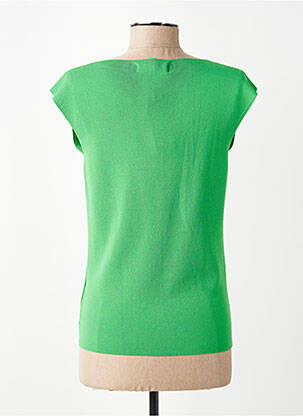 Gilet sans manche maille fine vert ALDO MARTIN'S femme