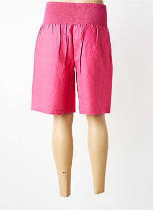 Bermuda taille élastique taille normale rose MASAI femme