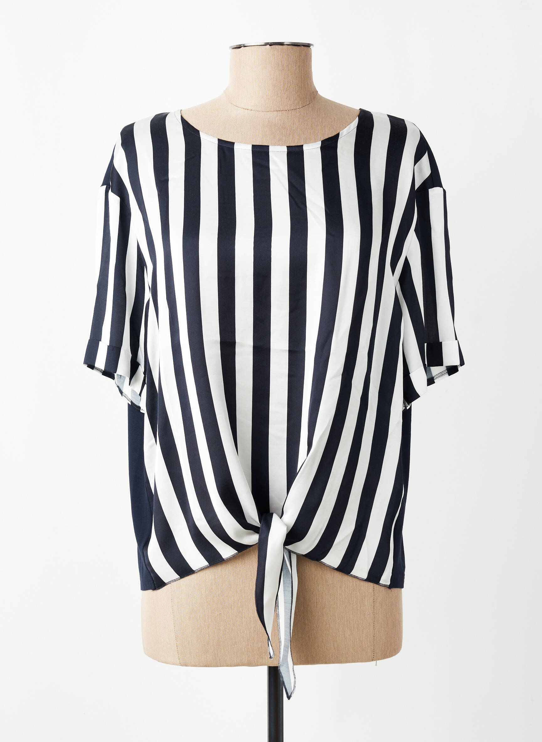 Top manches courtes manches courtes noir TUZZI femme