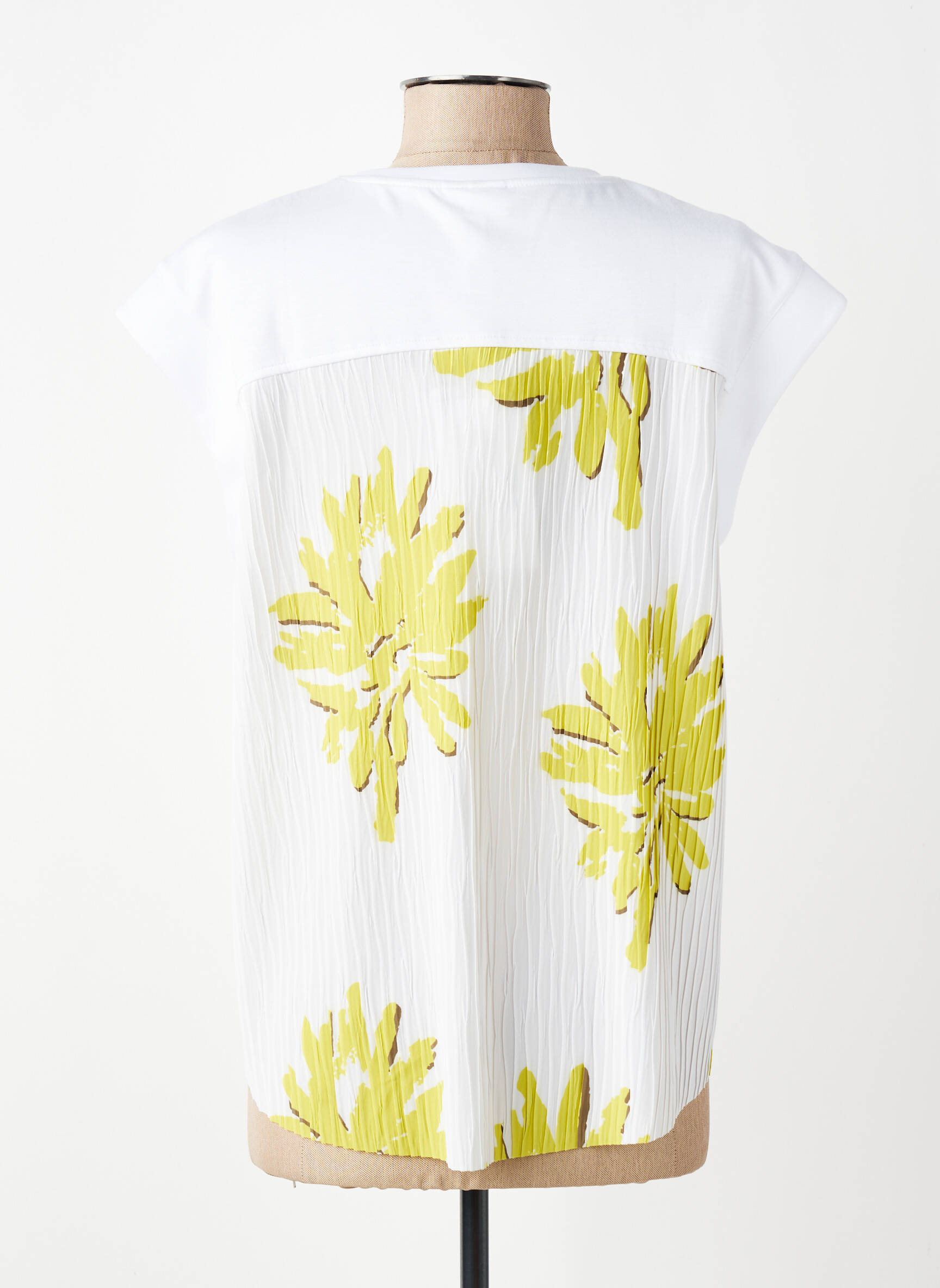 T-shirt coupe droite manches courtes blanc SPORTALM femme