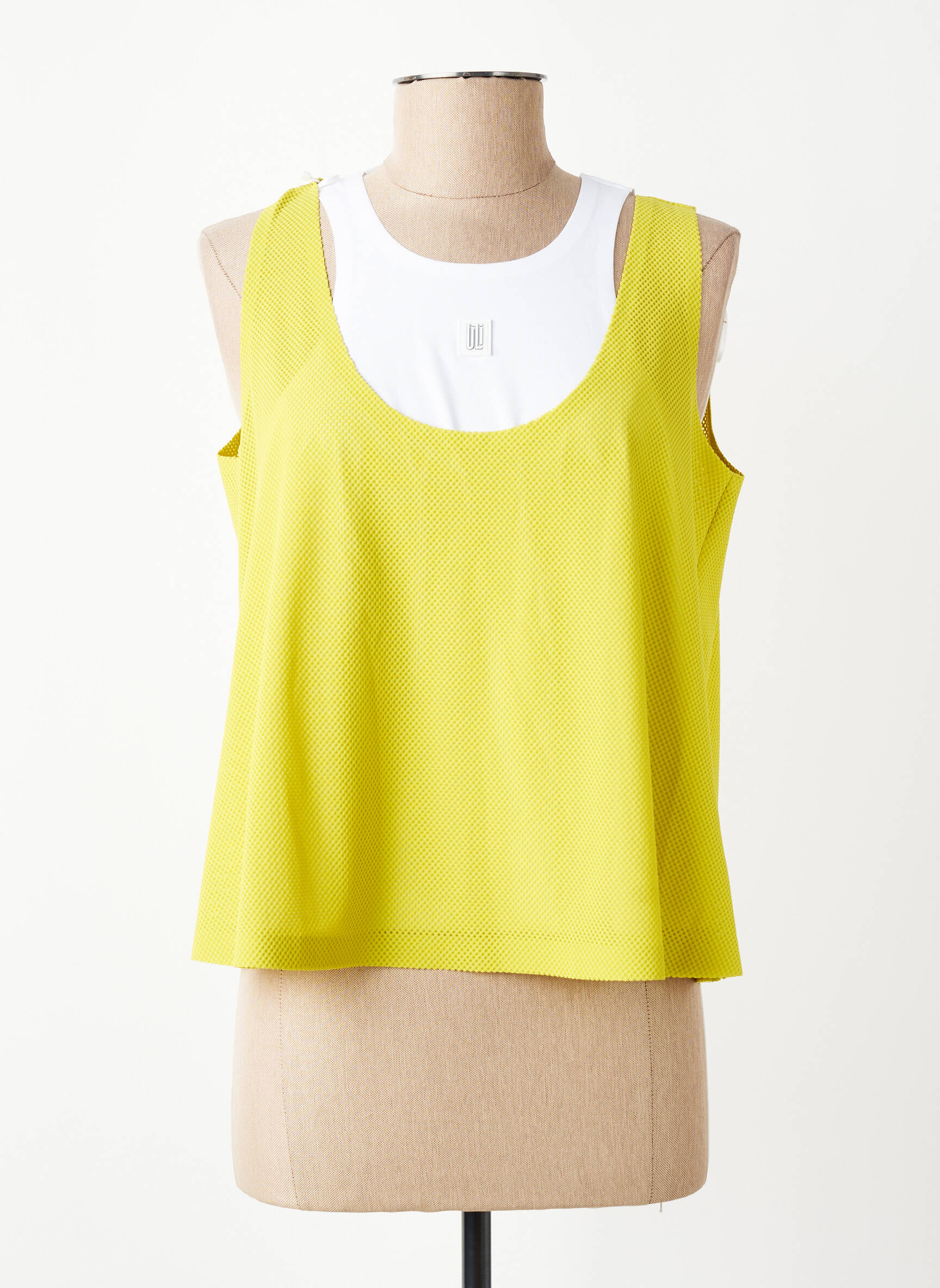 Top stretch sans manche vert SPORTALM femme