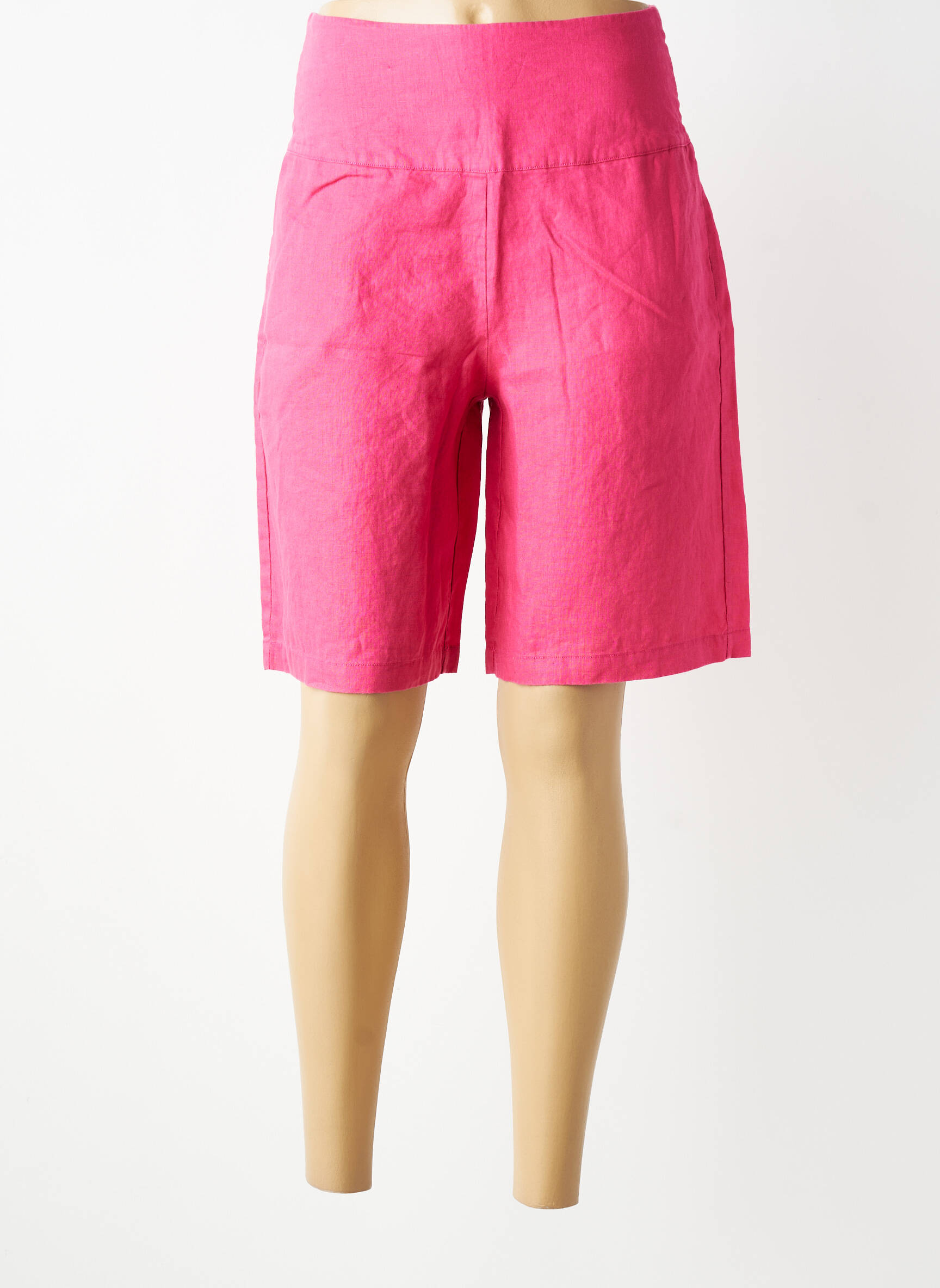 Bermuda taille élastique taille normale rose MASAI femme
