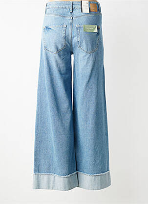 Jeans coupe large stretch taille haute bleu RAFFAELLO ROSSI femme