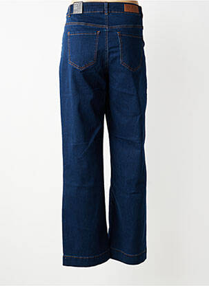 Jeans coupe droite stretch taille normale bleu CISO femme
