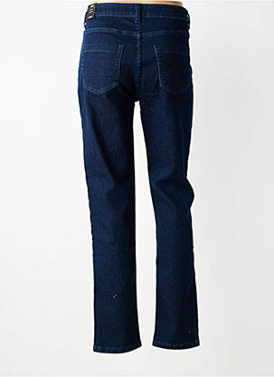 Jeans coupe slim tissage brut taille normale bleu JENSEN femme