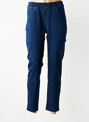 Jegging tissage brut taille normale bleu CISO femme