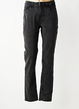 Jeans coupe slim stretch taille normale gris JENSEN femme