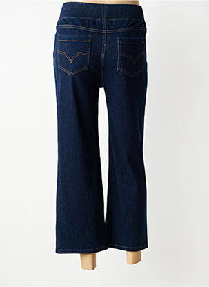 Jeans coupe large stretch taille normale bleu AGATHE & LOUISE femme