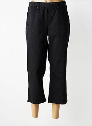 Pantacourt stretch taille normale noir CISO femme
