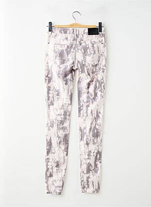 Jeans coupe slim stretch taille normale rose I.CODE (By IKKS) femme