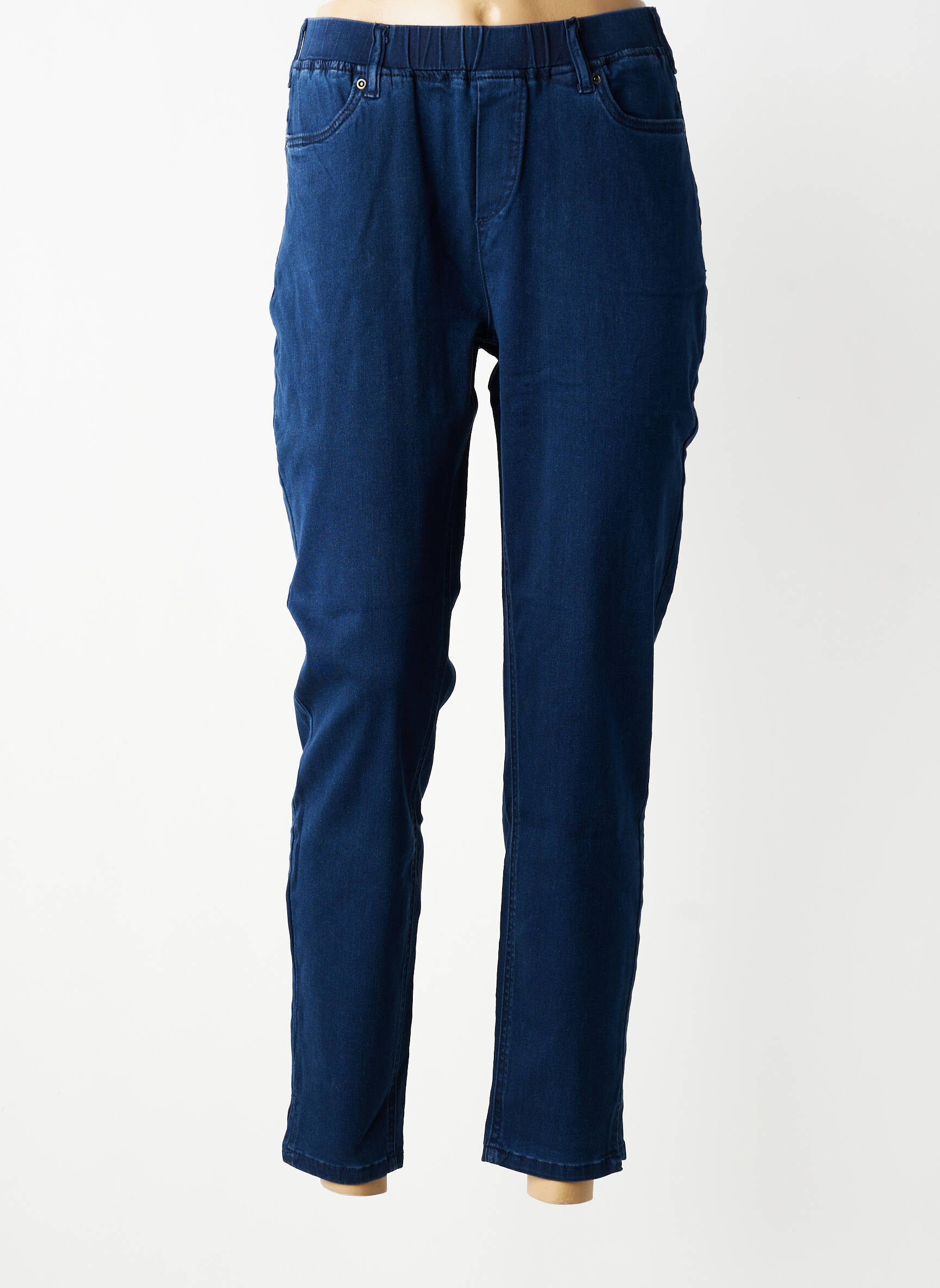 Jegging tissage brut taille normale bleu CISO femme