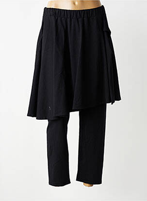 Pantalon slim taille élastique taille normale noir KEDZIOREK femme