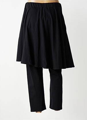 Pantalon slim taille élastique taille normale noir KEDZIOREK femme