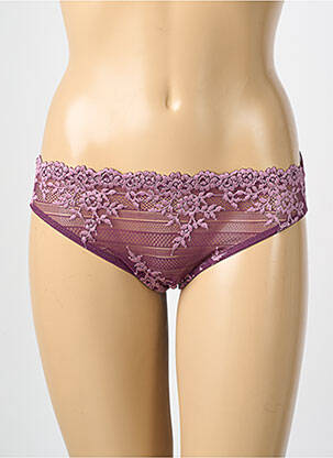 Culotte légère et transparente violet WACOAL femme