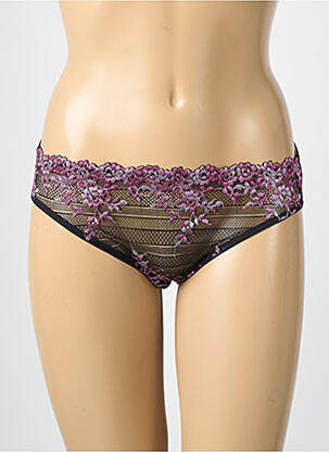 Culotte légère et transparente noir WACOAL femme