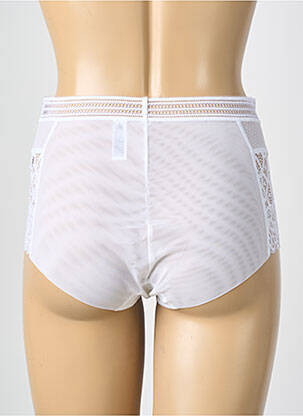 Culotte haute légère et transparente blanc WACOAL femme