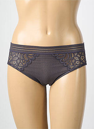 Culotte légère et transparente gris WACOAL femme