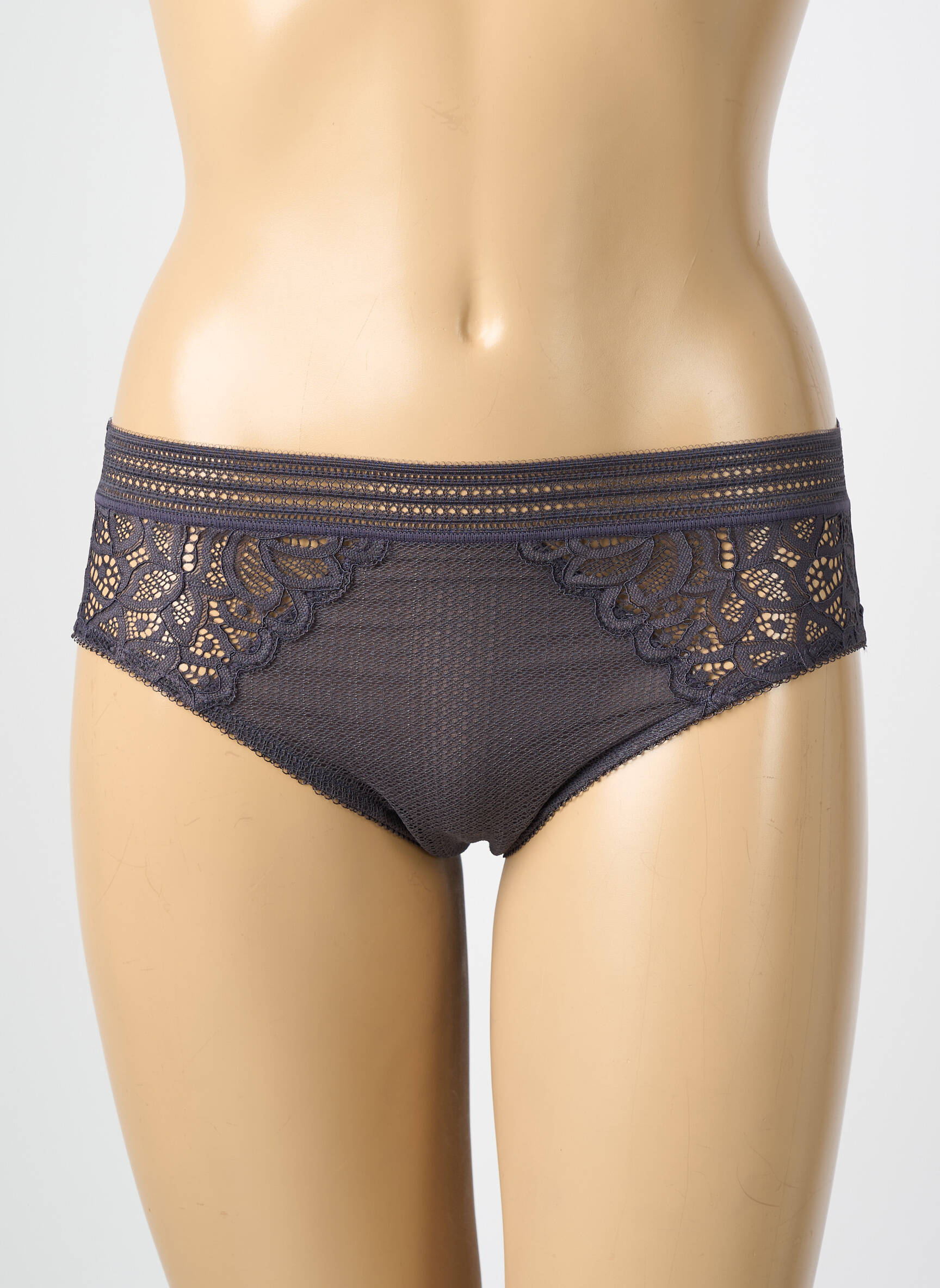 Culotte légère et transparente gris WACOAL femme