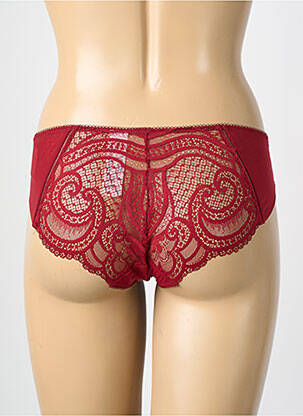 Culotte tissage dentelle rouge WACOAL femme