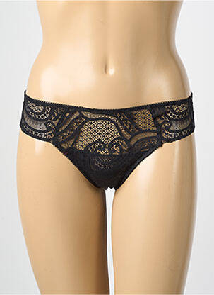 String tissage dentelle noir WACOAL femme