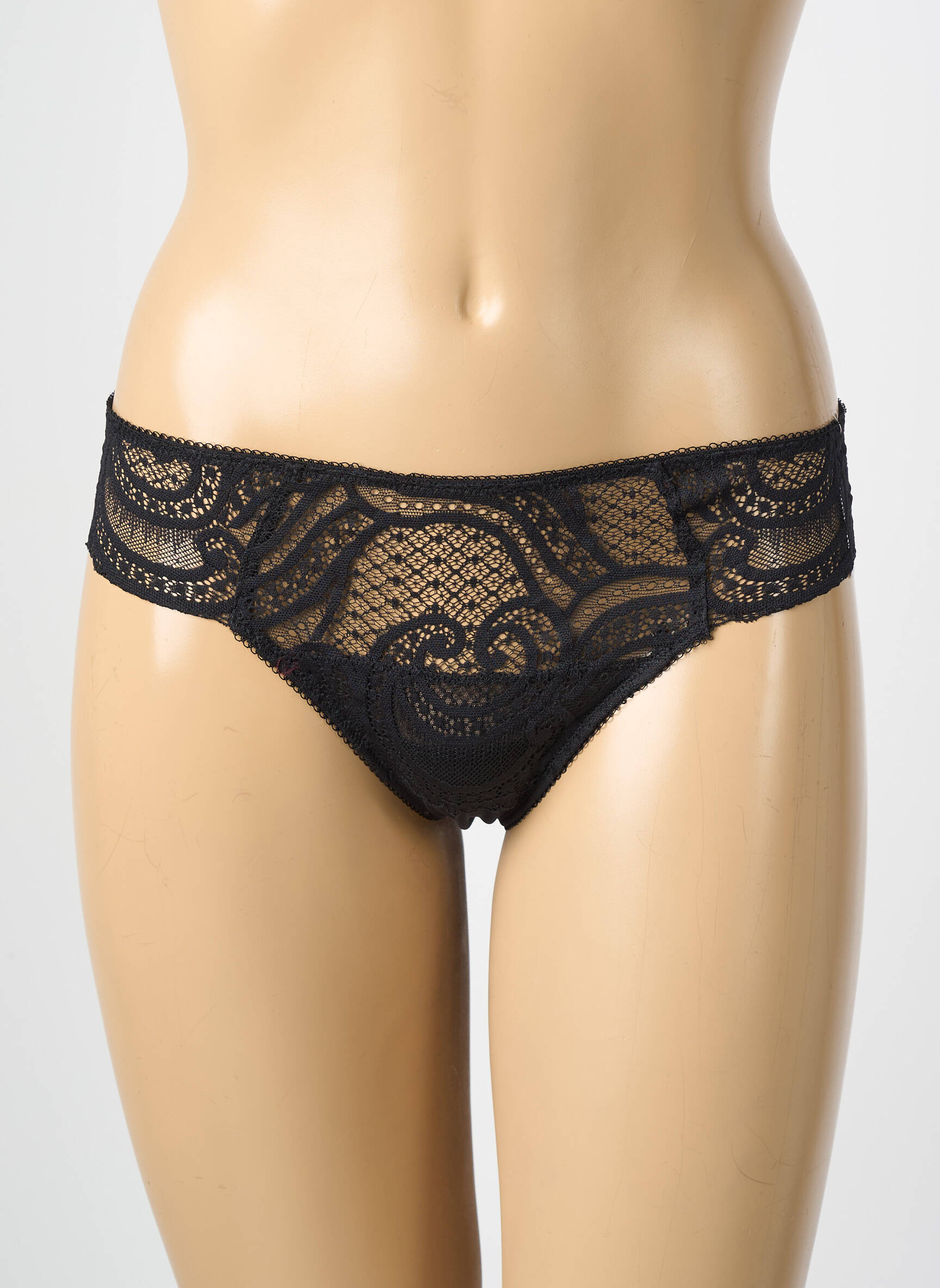 String tissage dentelle noir WACOAL femme