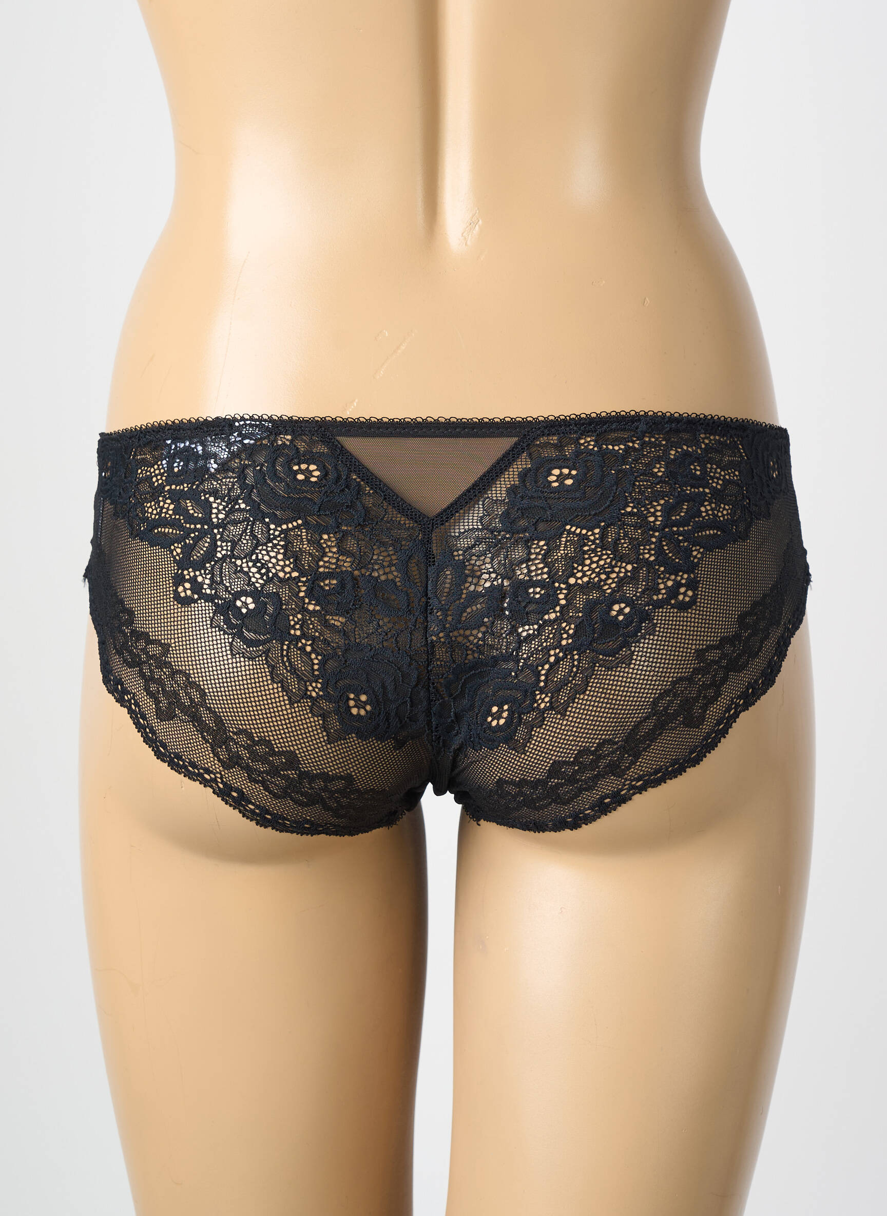 Culotte tissage dentelle noir WACOAL femme