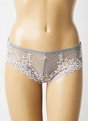 Tanga stretch gris WACOAL femme