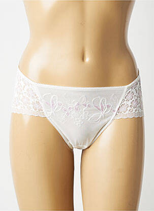 Culotte effet matière satinée blanc WACOAL femme