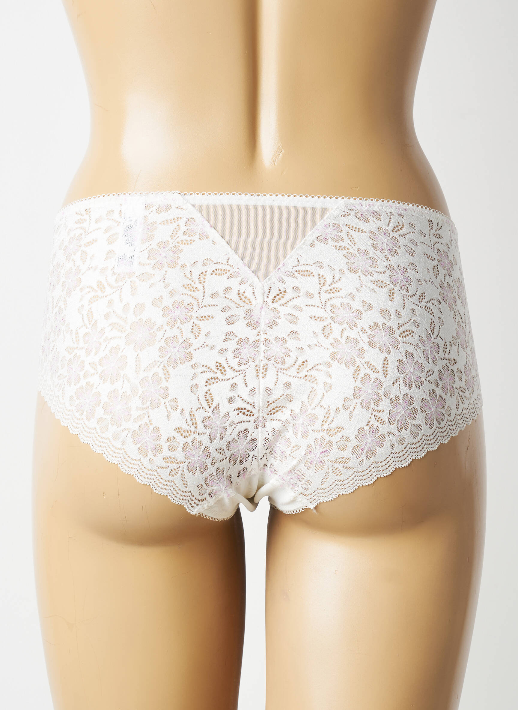 Culotte effet matière satinée blanc WACOAL femme