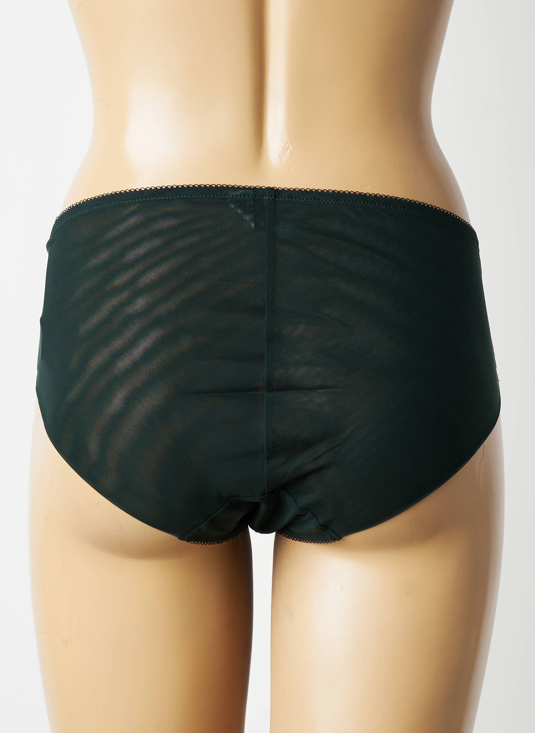 Culotte effet matière satinée vert WACOAL femme