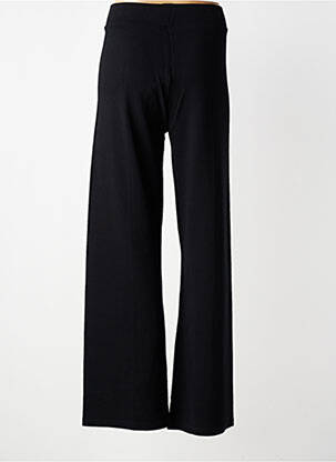 Pantalon droit stretch taille normale noir LUNE ACTIVE femme