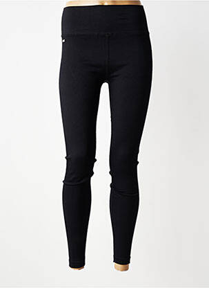 Legging sans repassage taille normale noir LUNE ACTIVE femme