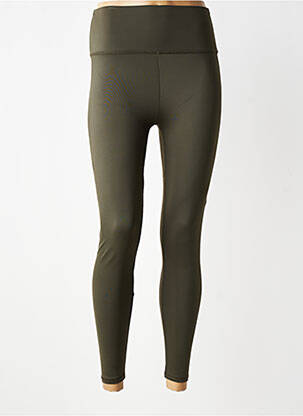 Legging effet matière satinée taille normale vert LANSTON SPORT femme
