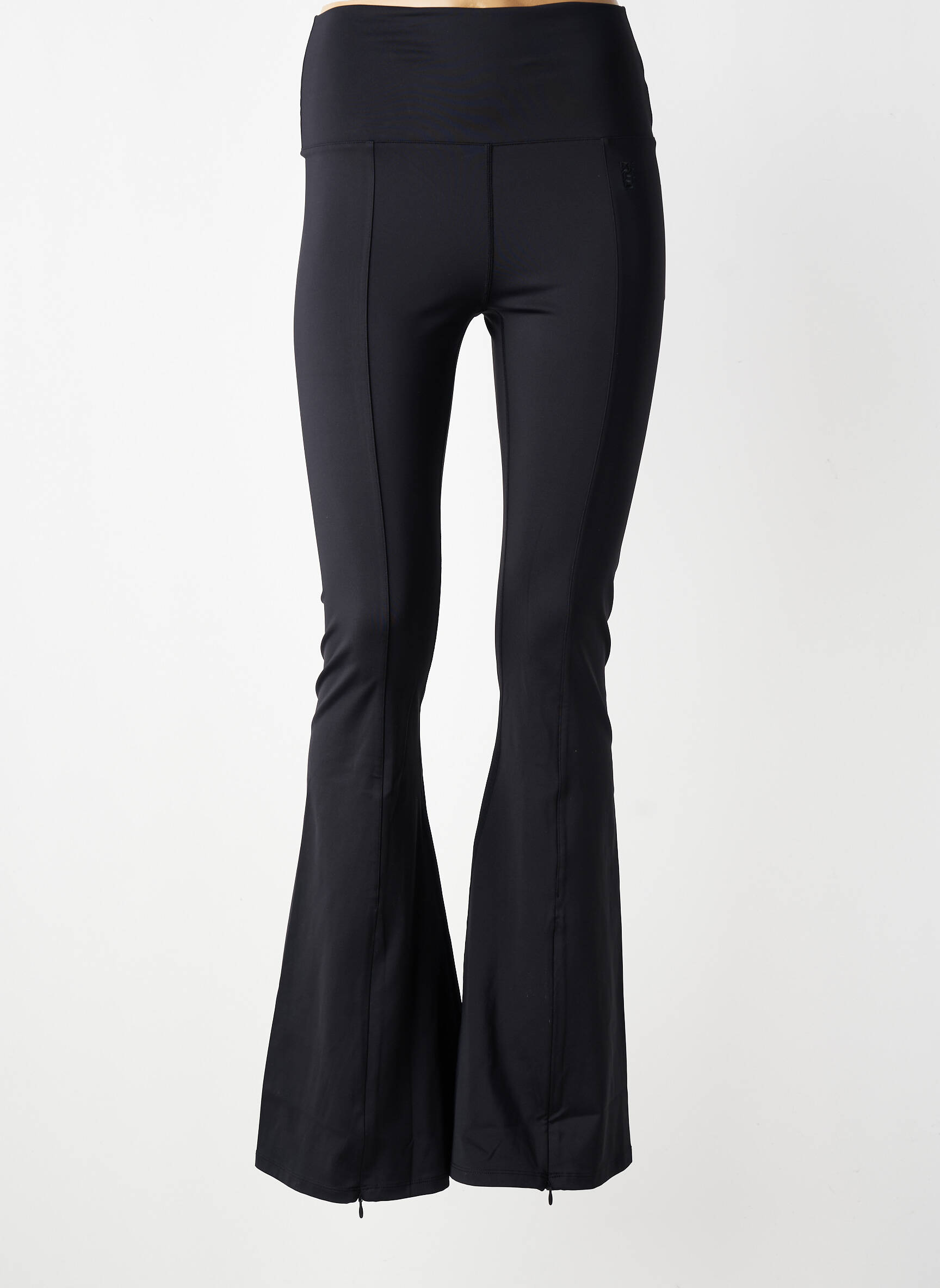 Legging zippé bas des jambes taille normale noir P.E NATION femme