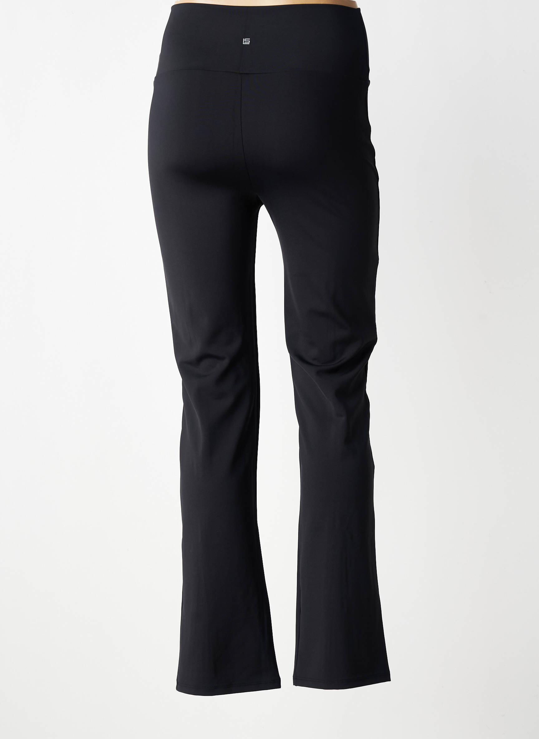 Legging effet matière satinée taille normale noir LANSTON SPORT femme