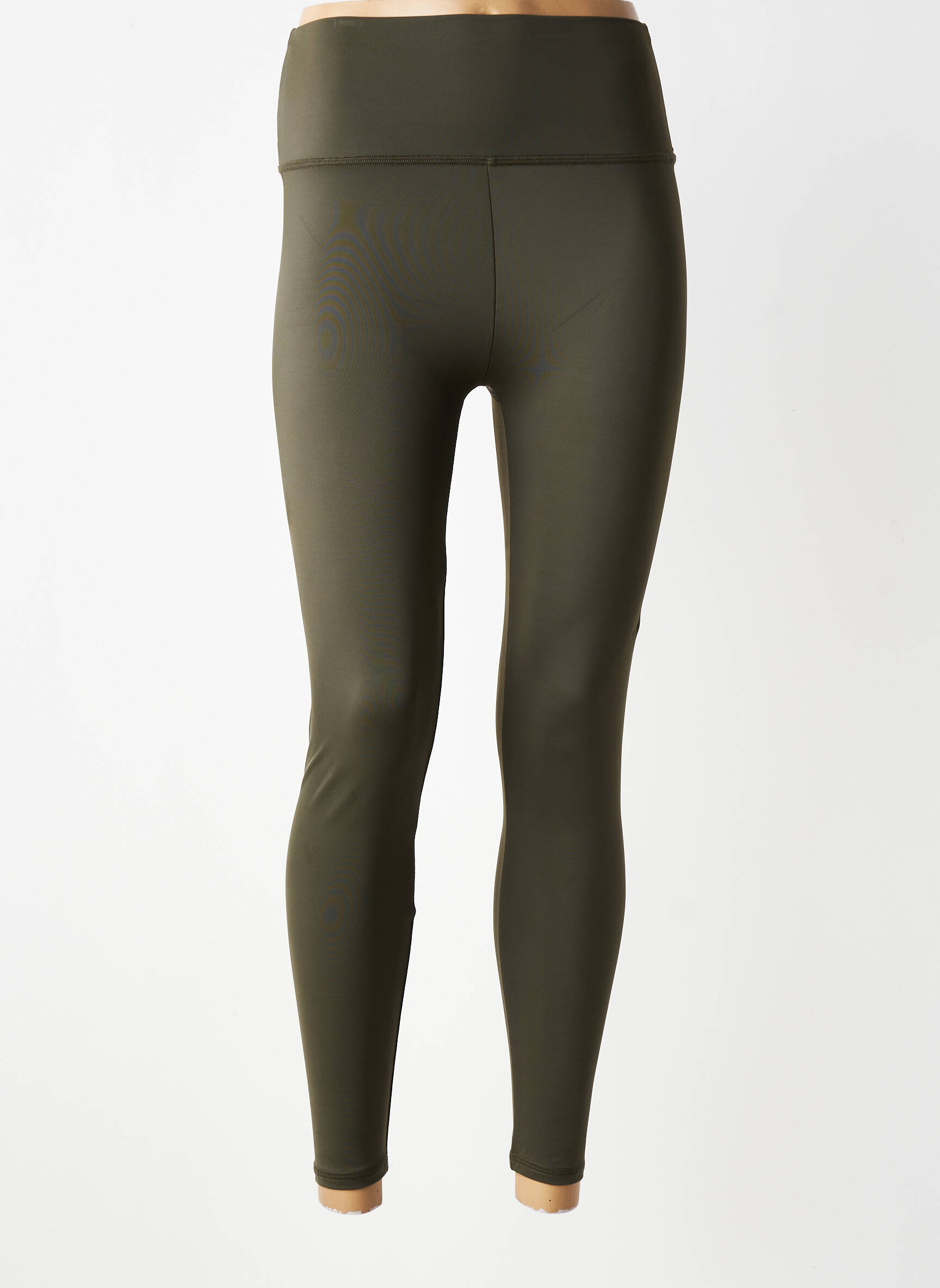 Legging effet matière satinée taille normale vert LANSTON SPORT femme