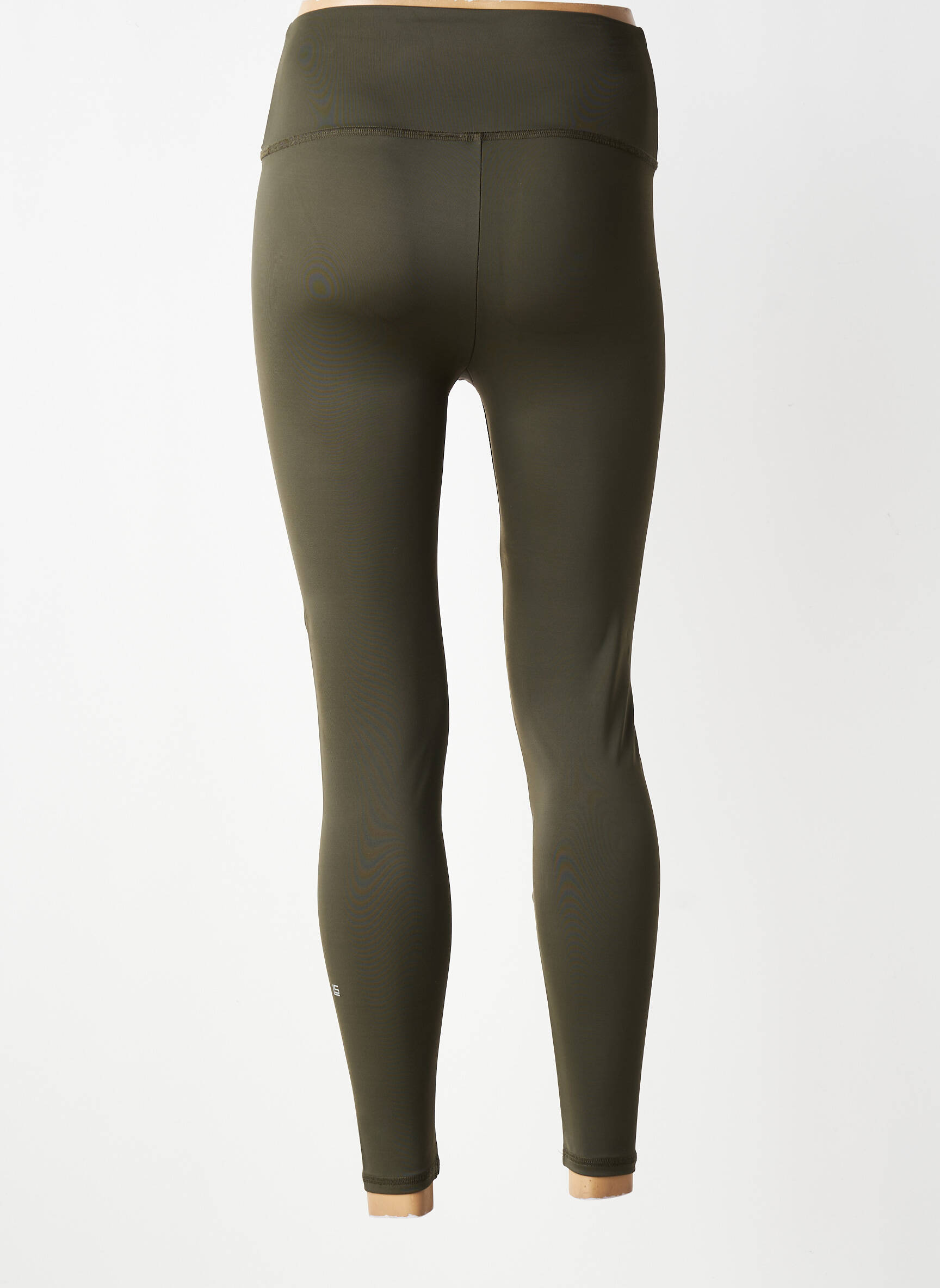 Legging effet matière satinée taille normale vert LANSTON SPORT femme