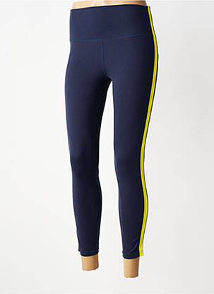 Legging effet matière satinée taille normale bleu SPLITS59 femme