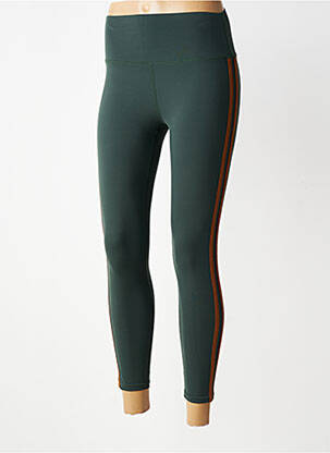 Legging effet matière satinée taille normale vert SPLITS59 femme