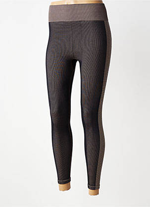 Legging sans repassage taille normale marron THE UPSIDE femme