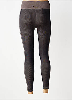 Legging sans repassage taille normale marron THE UPSIDE femme