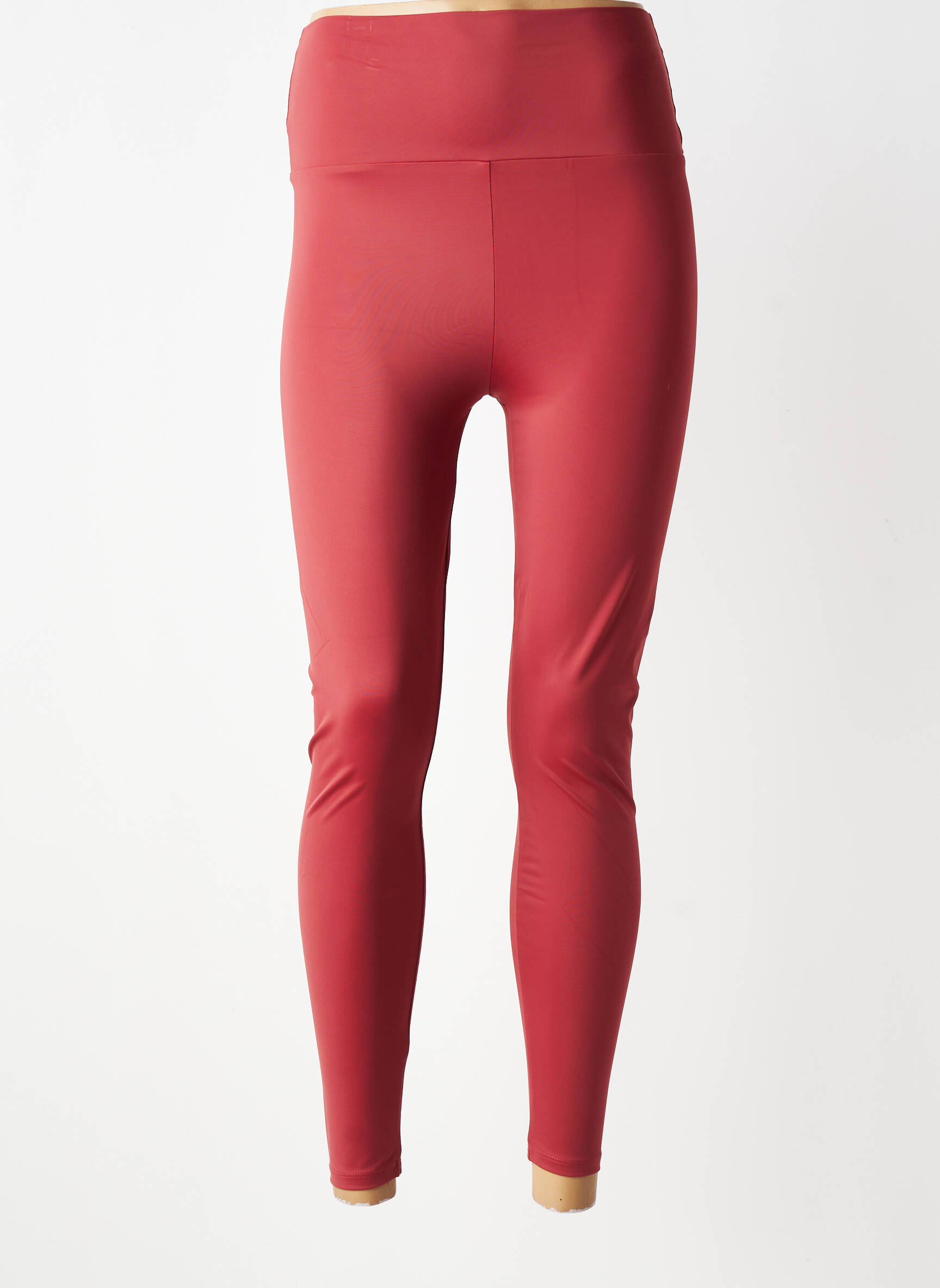 Legging effet matière satinée taille normale marron LANSTON SPORT femme