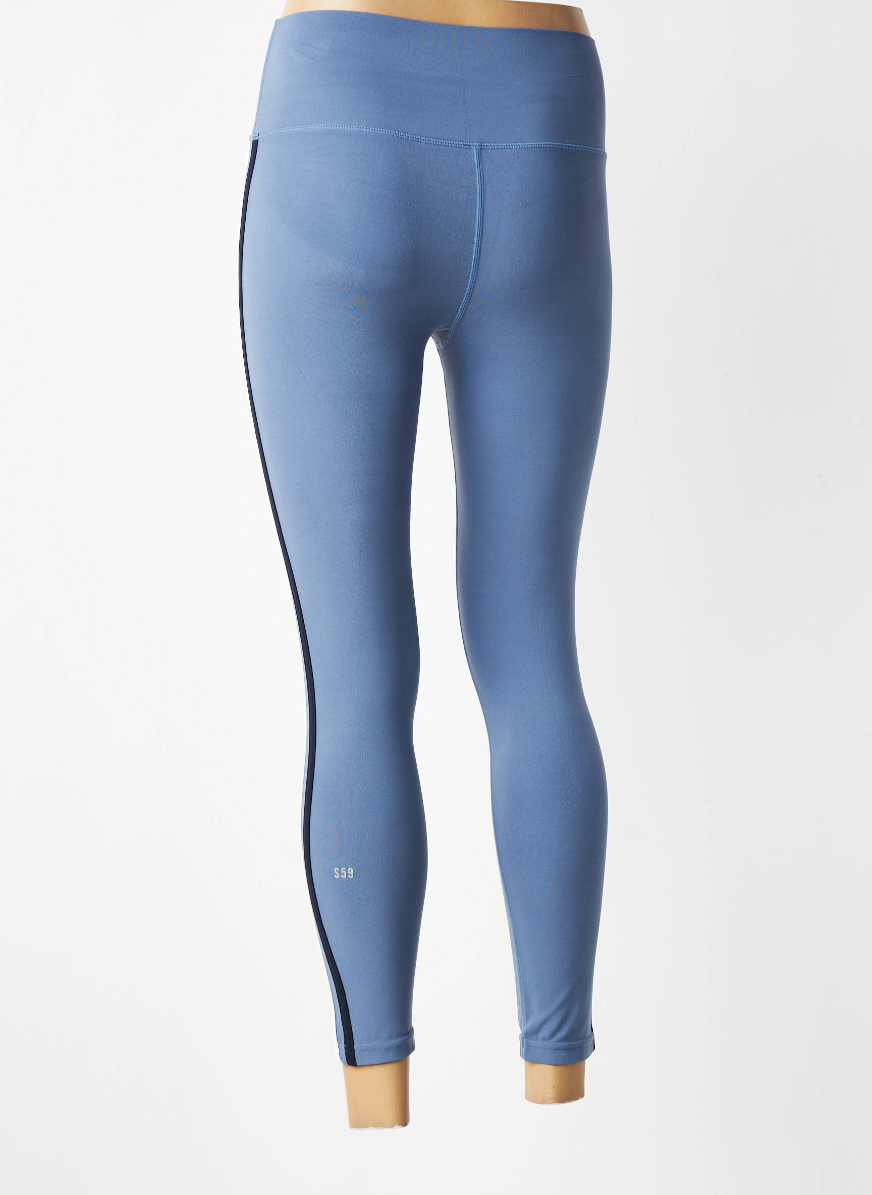 Legging sans repassage taille normale bleu SPLITS59 femme