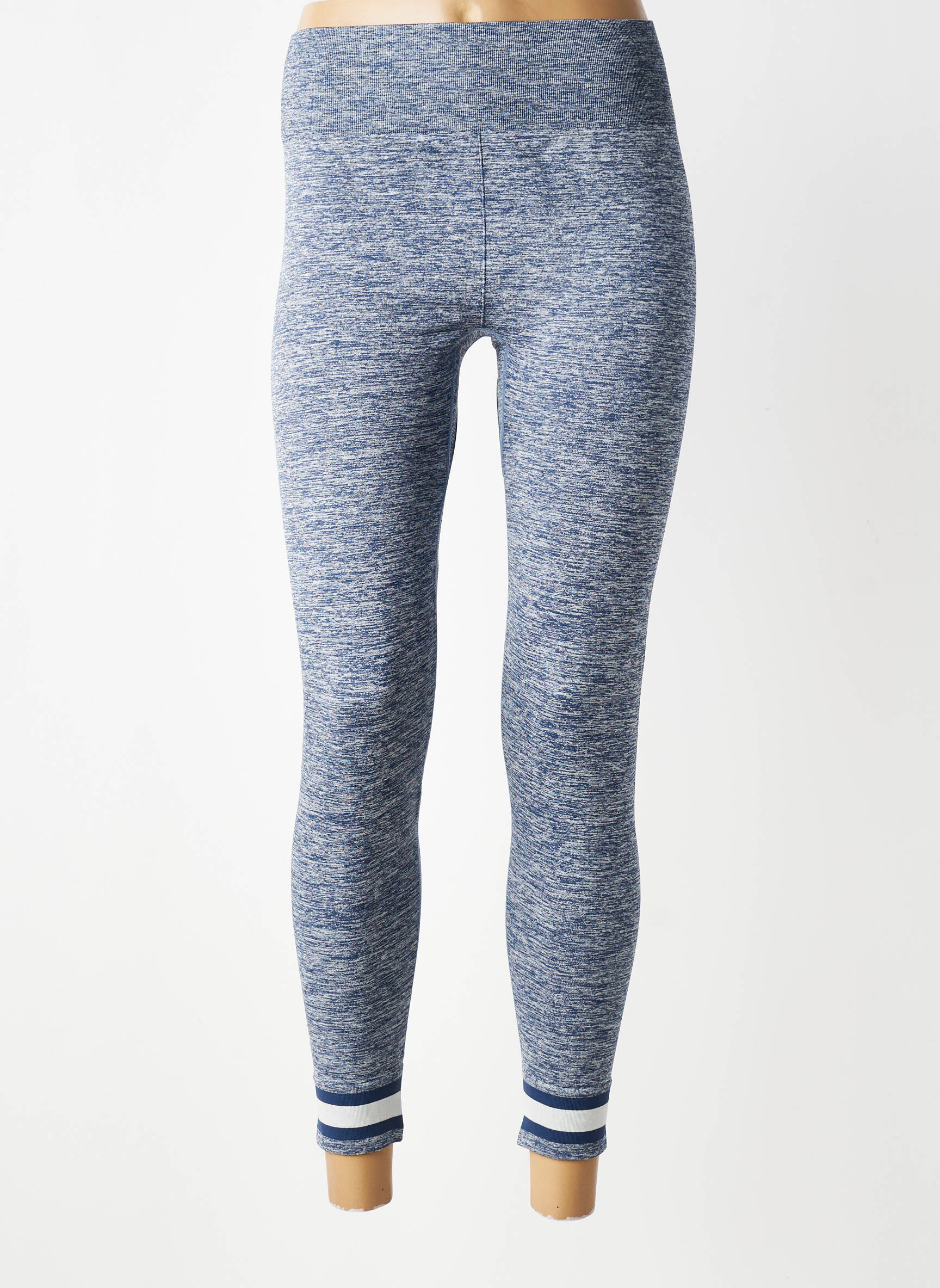 Legging sans repassage taille normale bleu THE UPSIDE femme